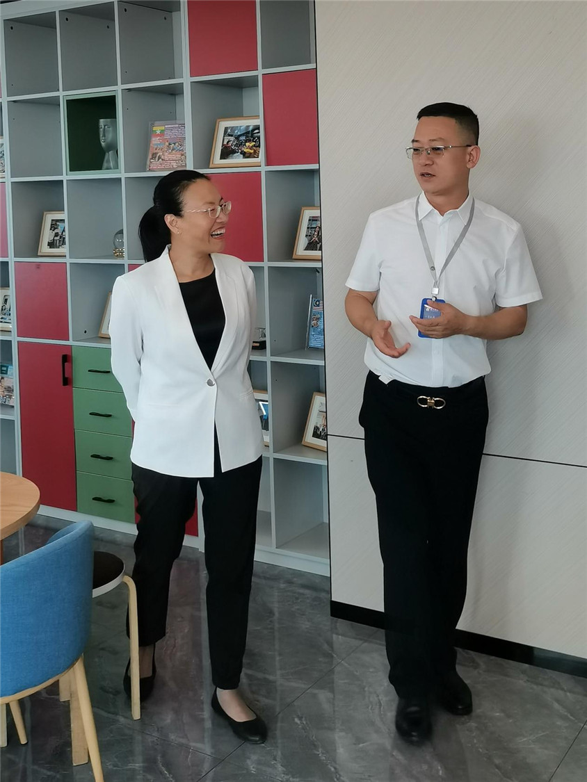 区辅导莅临领导，合作助力自贸港